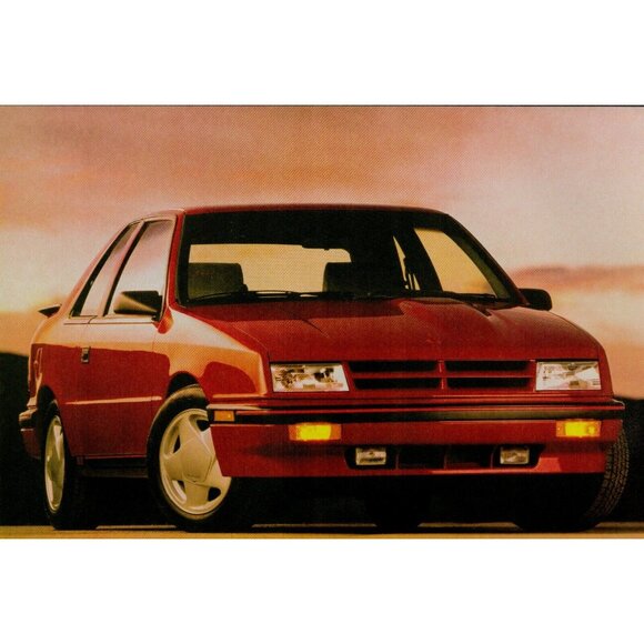 1989 Dodge Shadow ES Automobile Vintage Print Ad (L14) - Picture 2 of 3